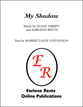 My Shadow Two-Part choral sheet music cover